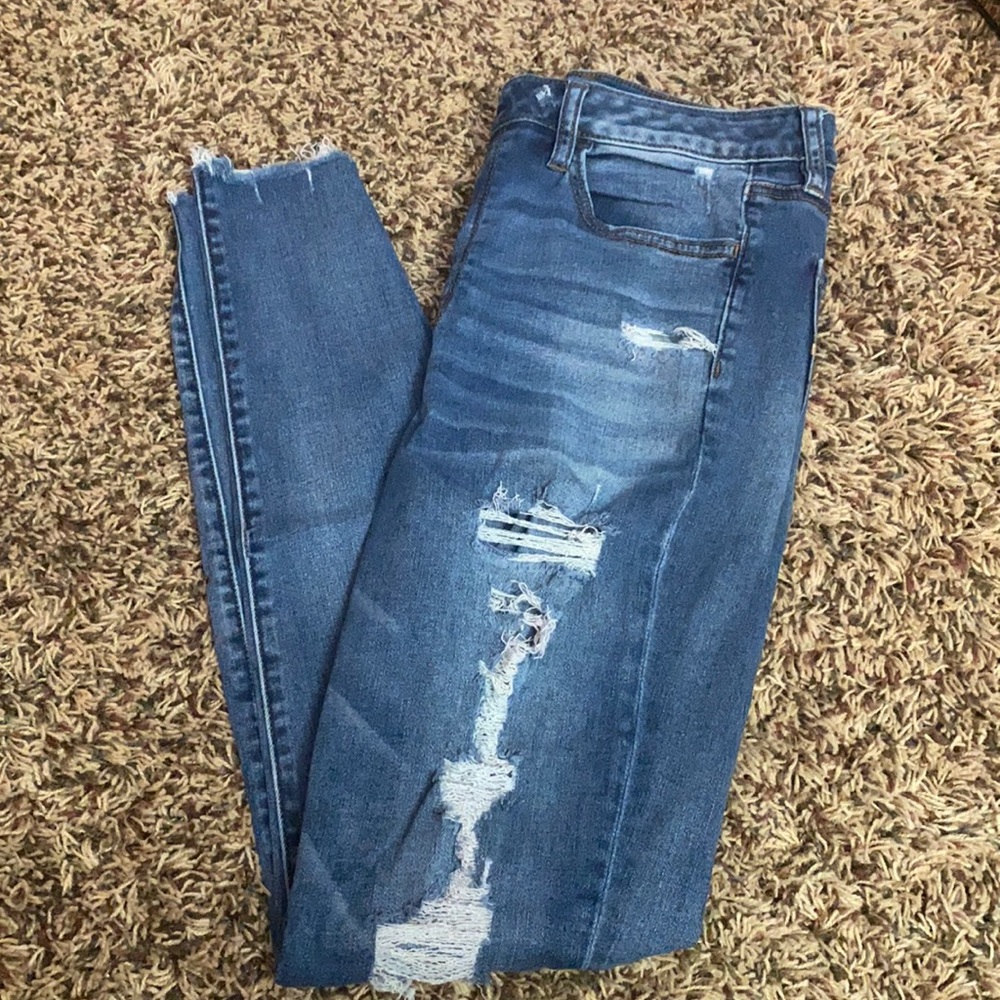 women’s American Eagle High-Rise Jegging > size 12 long.